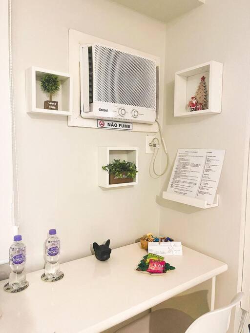 Flat Moema Com Varanda,lazer,servicos E Vaga Apartamento São Paulo
