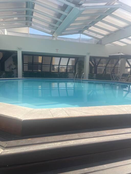 Apartamento Flat Moema Com Varanda,lazer,servicos E Vaga *